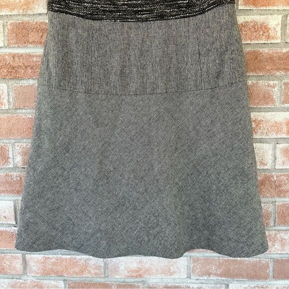Brooks Brothers 346 Tweed Colorblock Dress Wool Blend Gray Women’s 10 Business - Picture 3 of 8